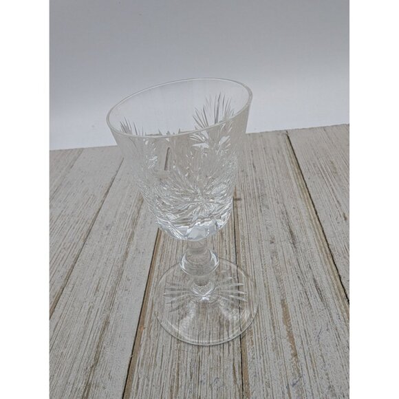 Edinburgh Crystal Star of Edinburgh Liqueur Glass Scotland 4" Stemmed - Picture 4 of 6